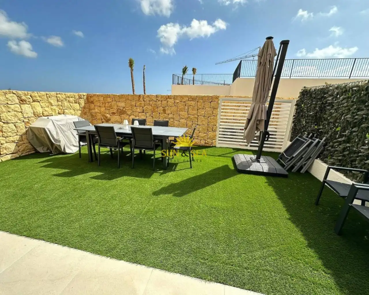 Terraza de Planta baja de alquiler en Finestrat con Aire acondicionado, Calefacción y Terraza