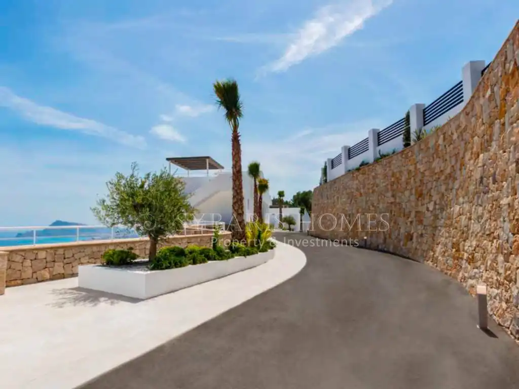 Vista exterior de Casa o chalet en venta en Altea con Piscina y Amueblado