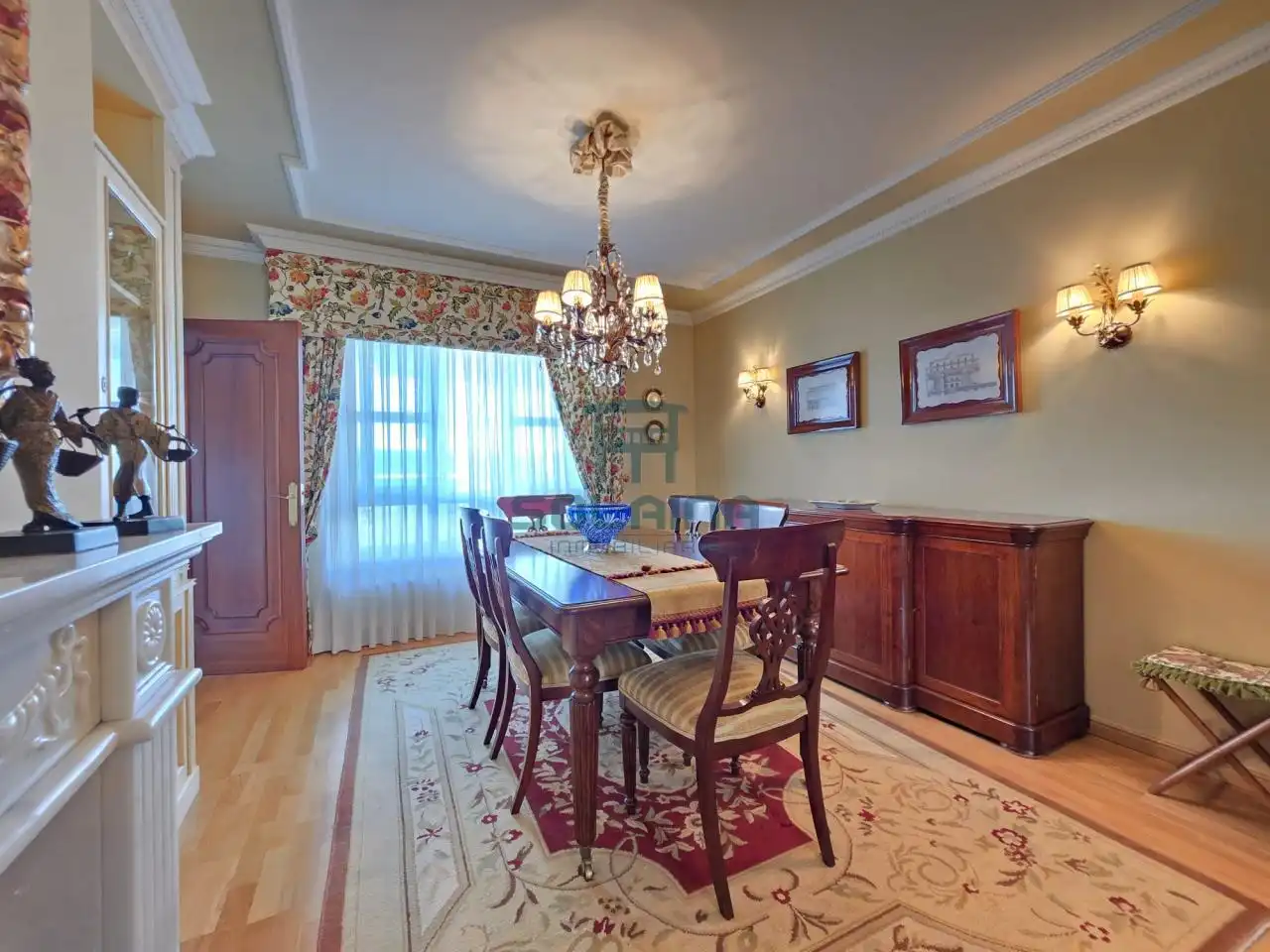 Dining room of Detached homes for sale in Ourense Capital   with Heating, Private garden and Furnished