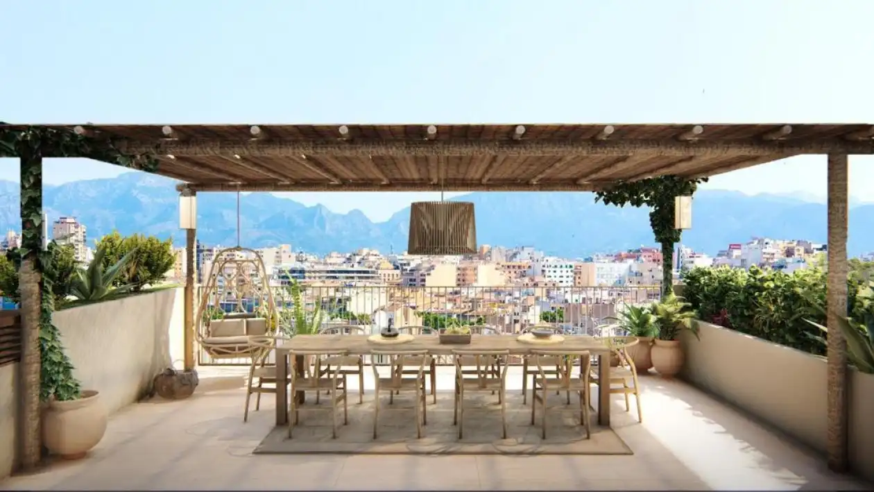 Terrasse von Wohnungen zum Verkauf in  Palma de Mallorca
