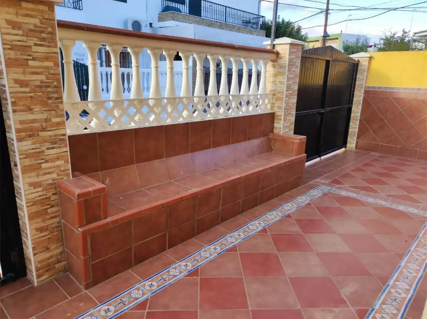 Terrassa de Casa o xalet de lloguer en Chipiona amb Aire condicionat, Traster i Moblat