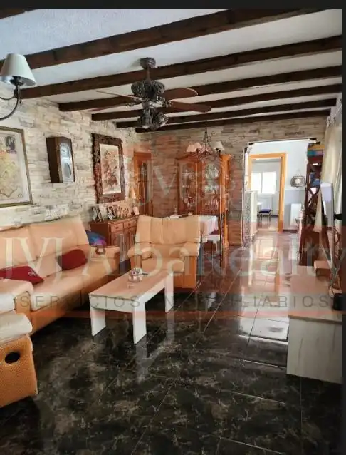 Wohnzimmer von Haus oder Chalet zum Verkauf in Albacete mit Klimaanlage, Privatgarten und Terrasse