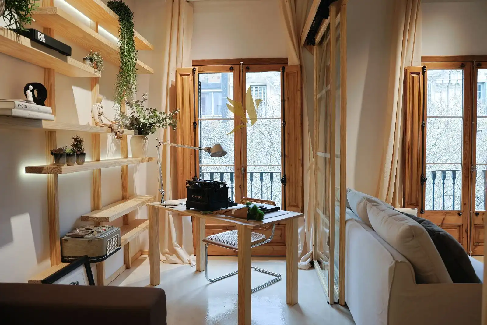 Sala de estar de Piso en venta en Barcelona con Aire acondicionado, Calefacción y Terraza