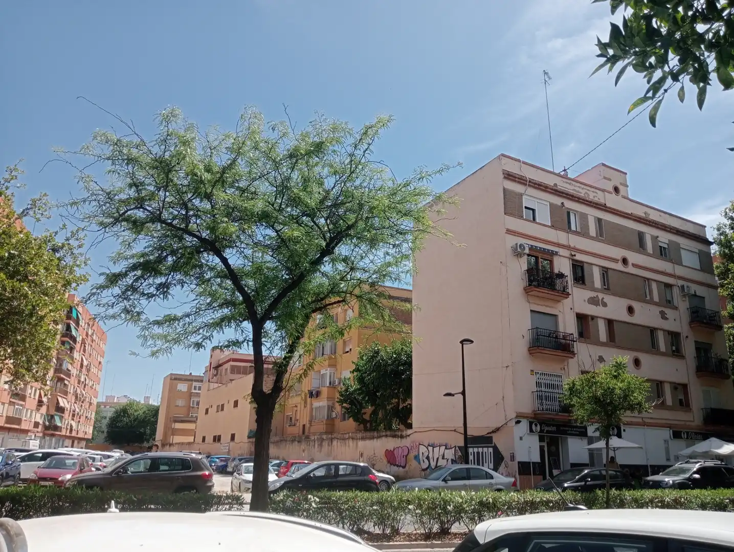 Vista exterior de Pis de lloguer en Valencia amb Aire condicionat, Moblat i Forn