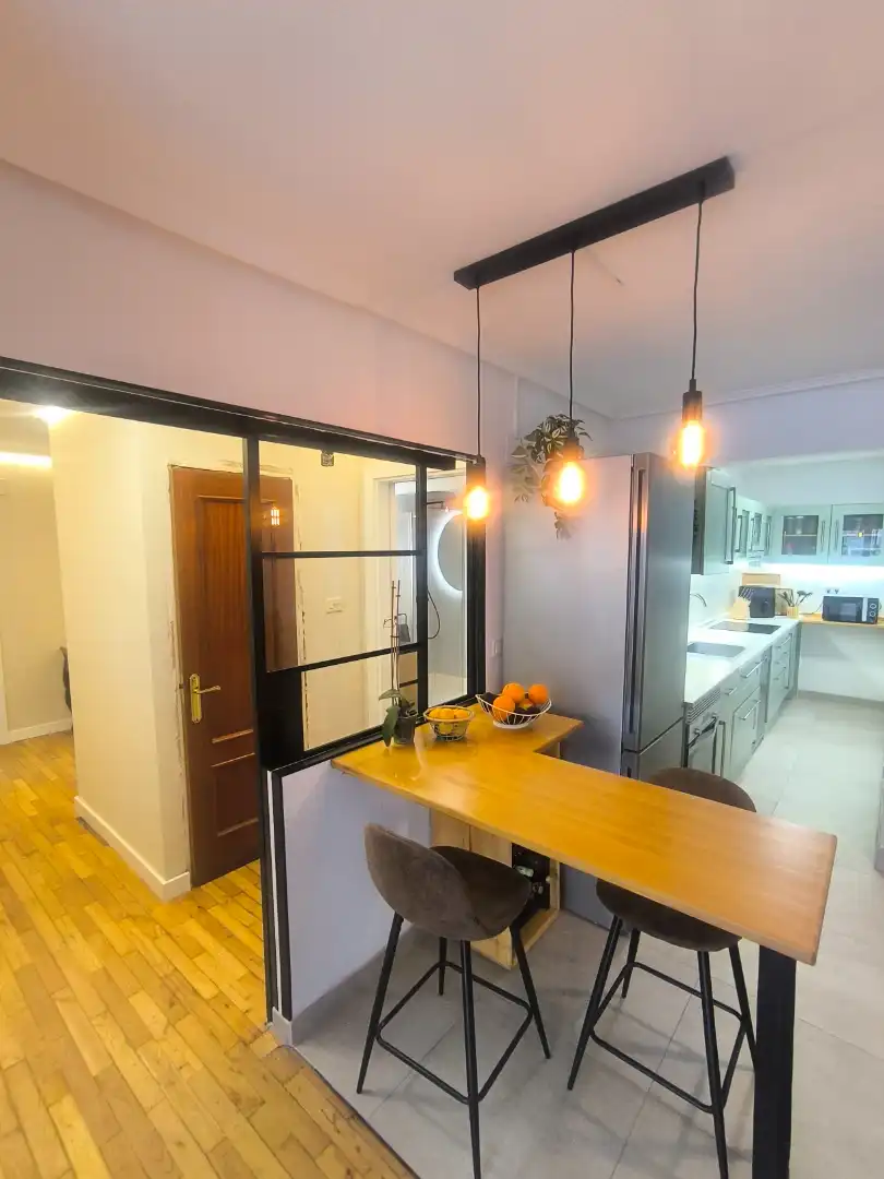 Küche von Wohnung zum Verkauf in Portugalete mit Heizung, Abstellraum und Möbliert