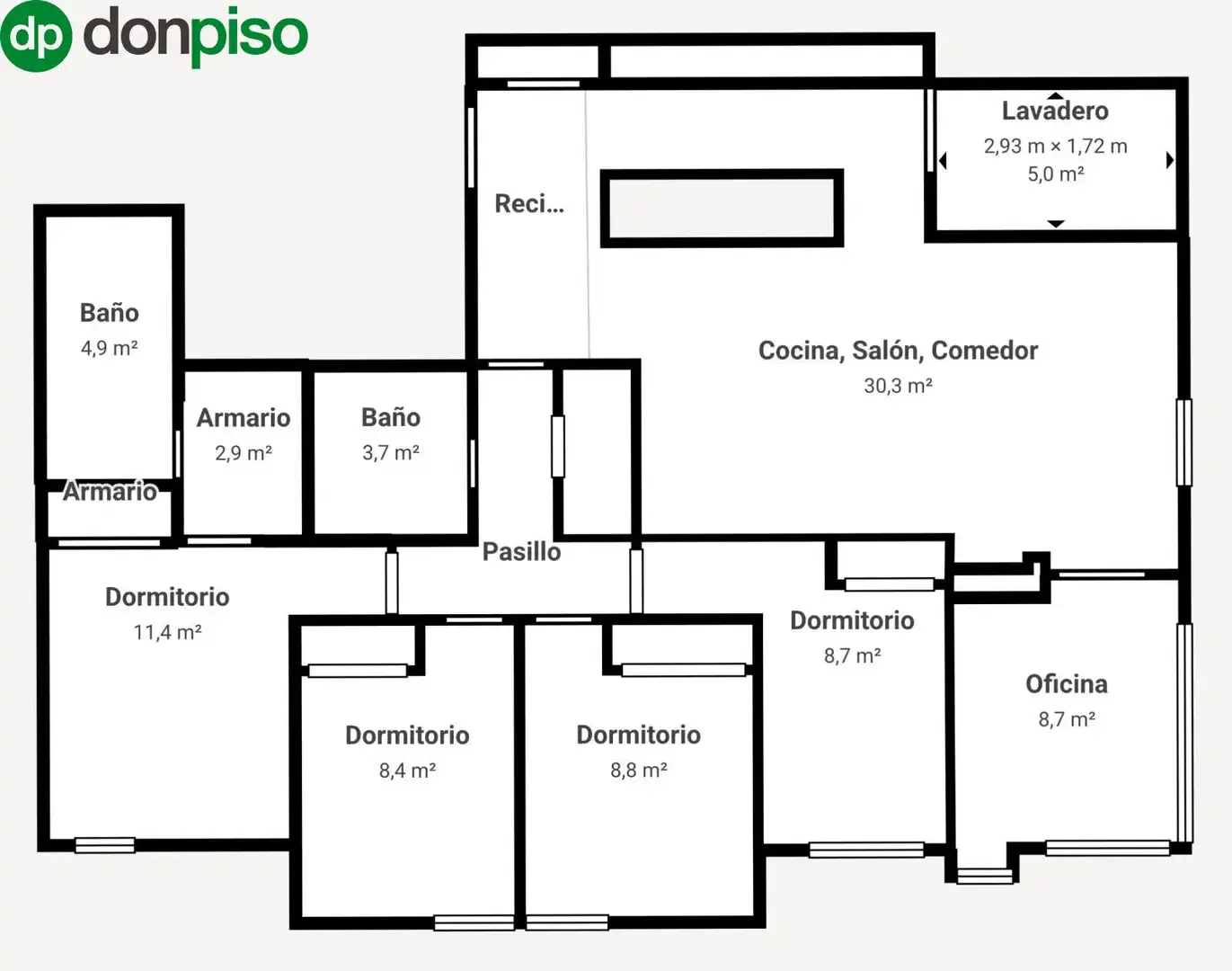 Flat for sale in Granada  with Air Conditioner, Terrace and Community pool