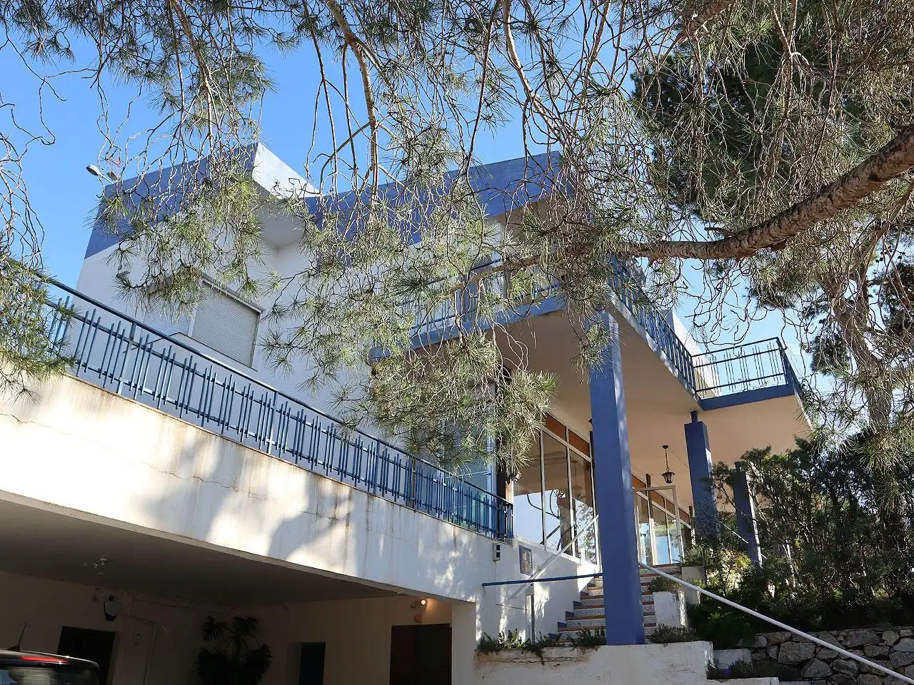 Vista exterior de Casa o xalet en venda en Alcanar amb Jardí privat, Terrassa i Piscina
