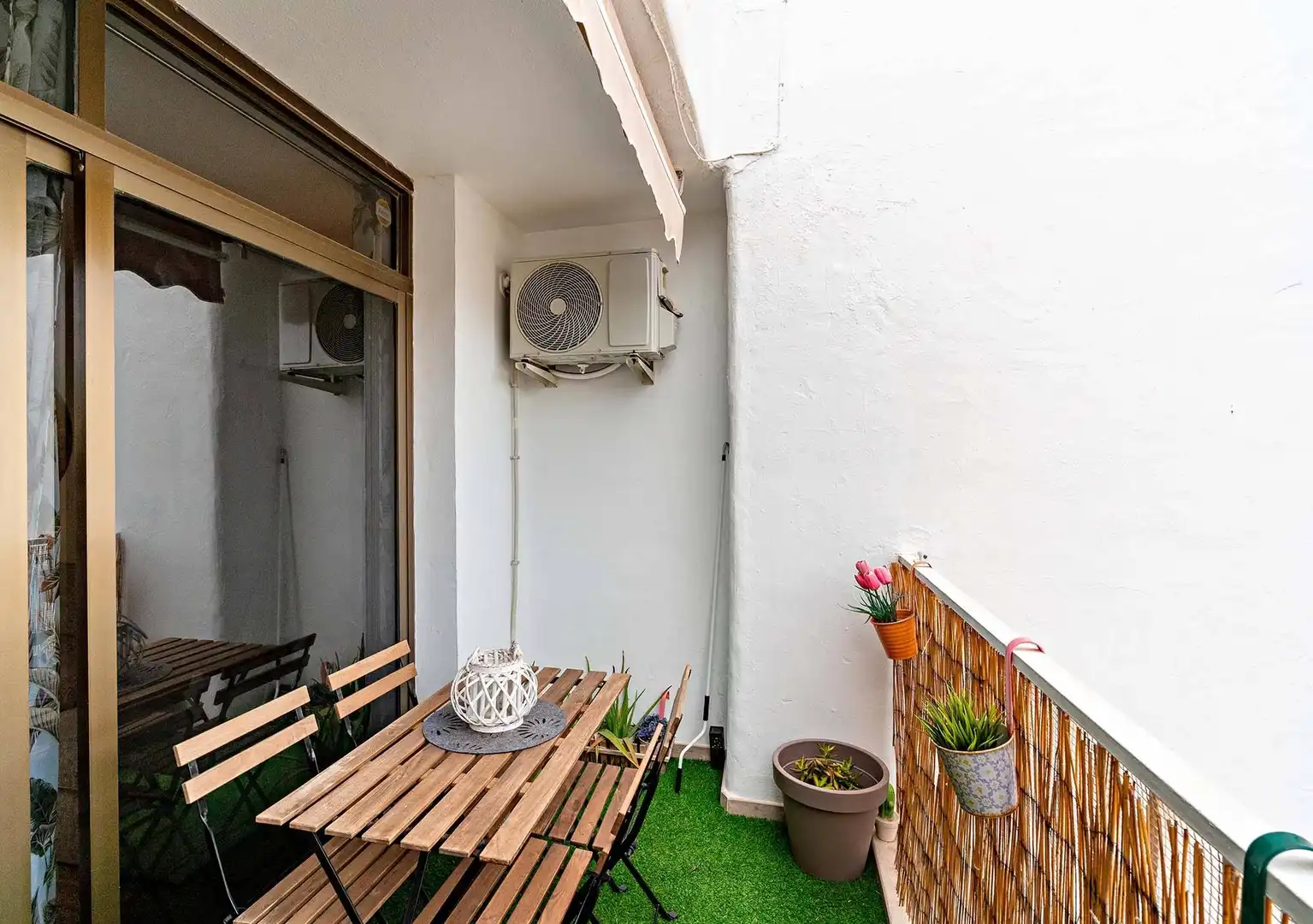 Terraza de Piso en venta en Roquetas de Mar con Aire acondicionado, Jardín privado y Terraza