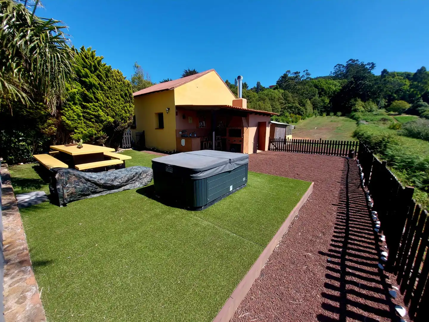Jardí de Casa o xalet en venda en Tacoronte amb Jardí privat, Parquet i Terrassa
