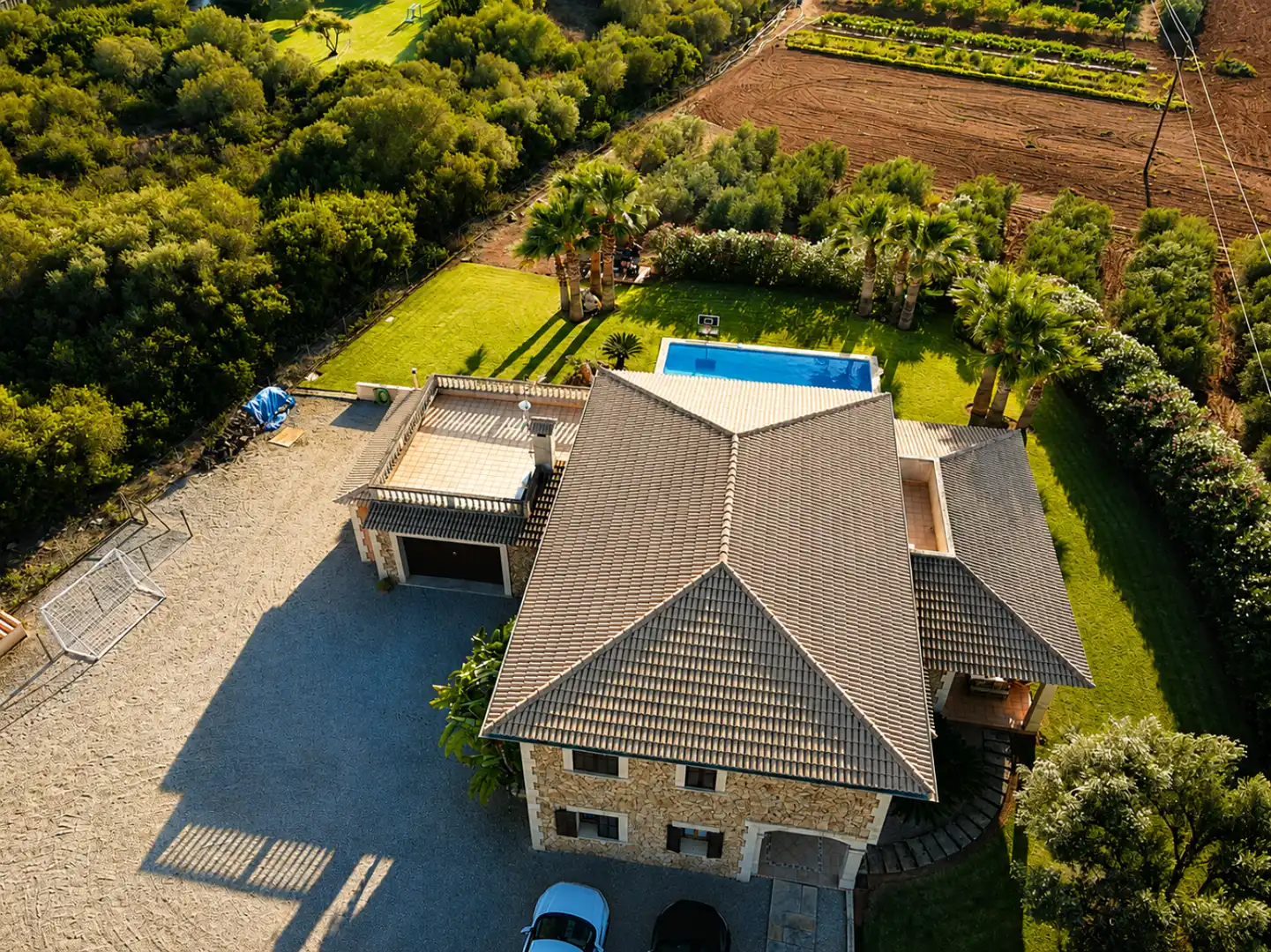 Vista exterior de Casa o xalet de lloguer en Santa Margalida amb Aire condicionat, Calefacció i Terrassa