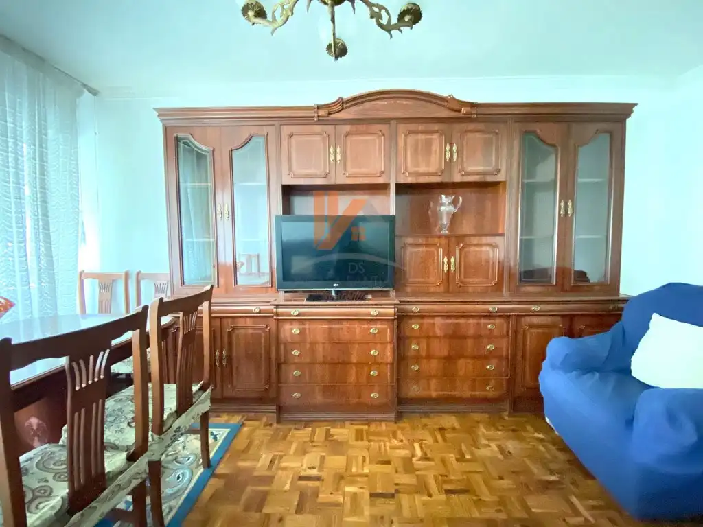 Living room of Flat for rent in Santiago de Compostela   with Furnished and Washing machine