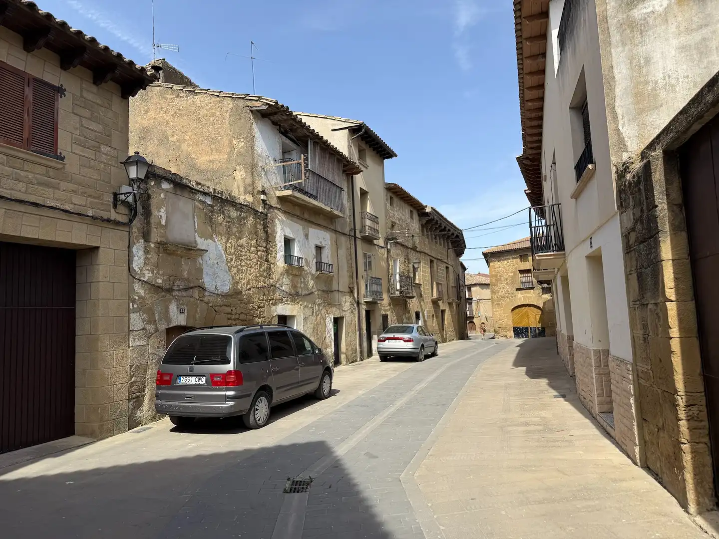 Vista exterior de Casa o xalet en venda en Sádaba