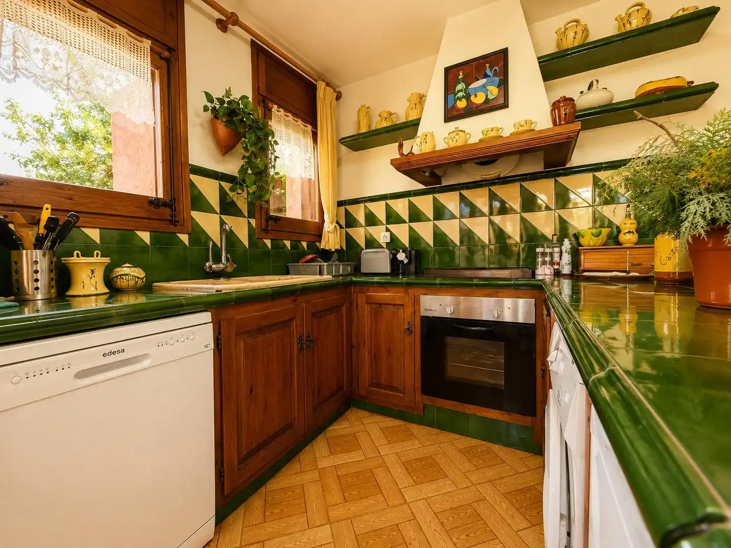 Cocina de Casa o chalet en venta en Prades con Calefacción, Jardín privado y Terraza