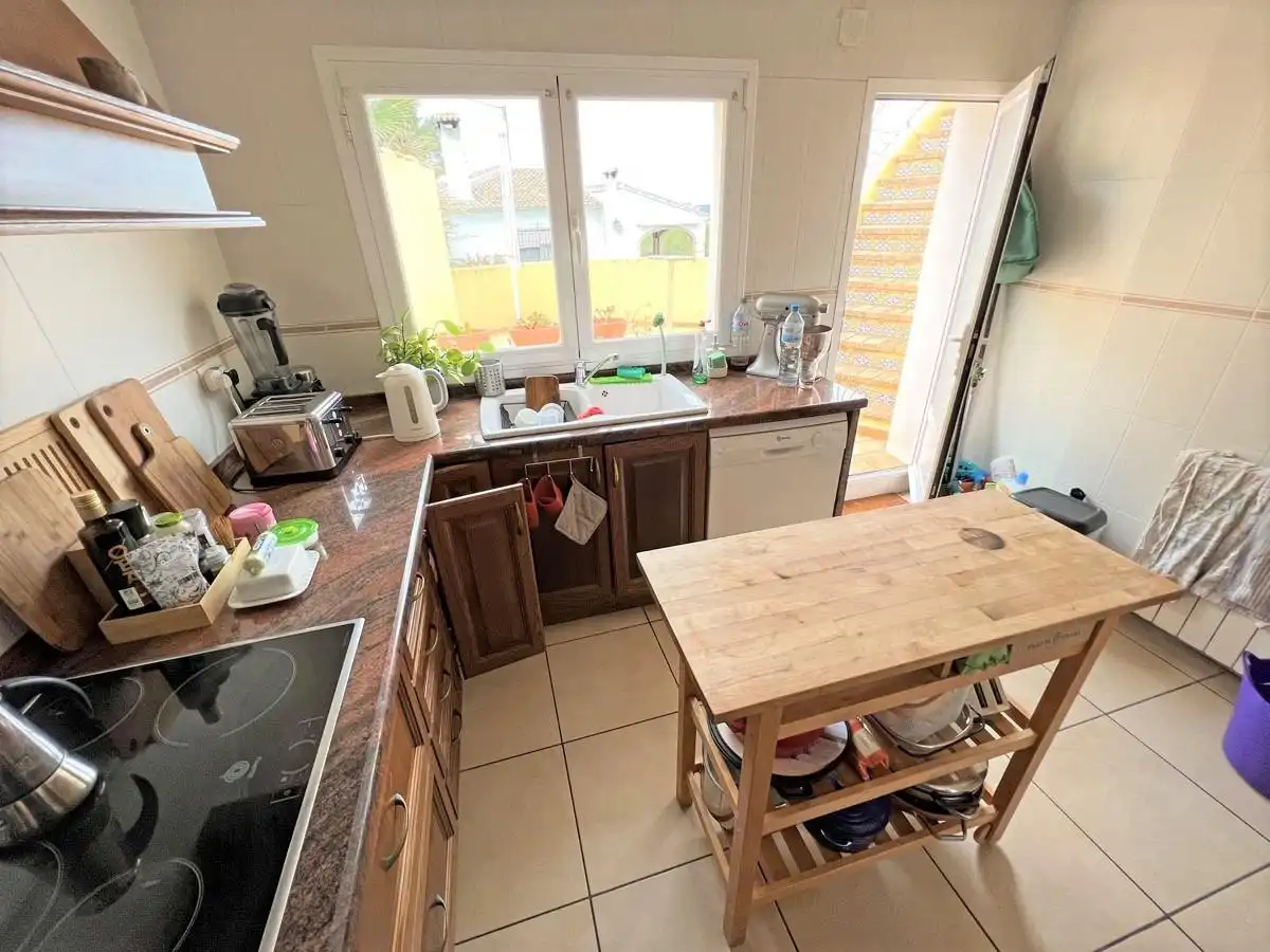 Kitchen of Houses for sale in Jávea / Xàbia  with Air Conditioner, Private garden and Terrace