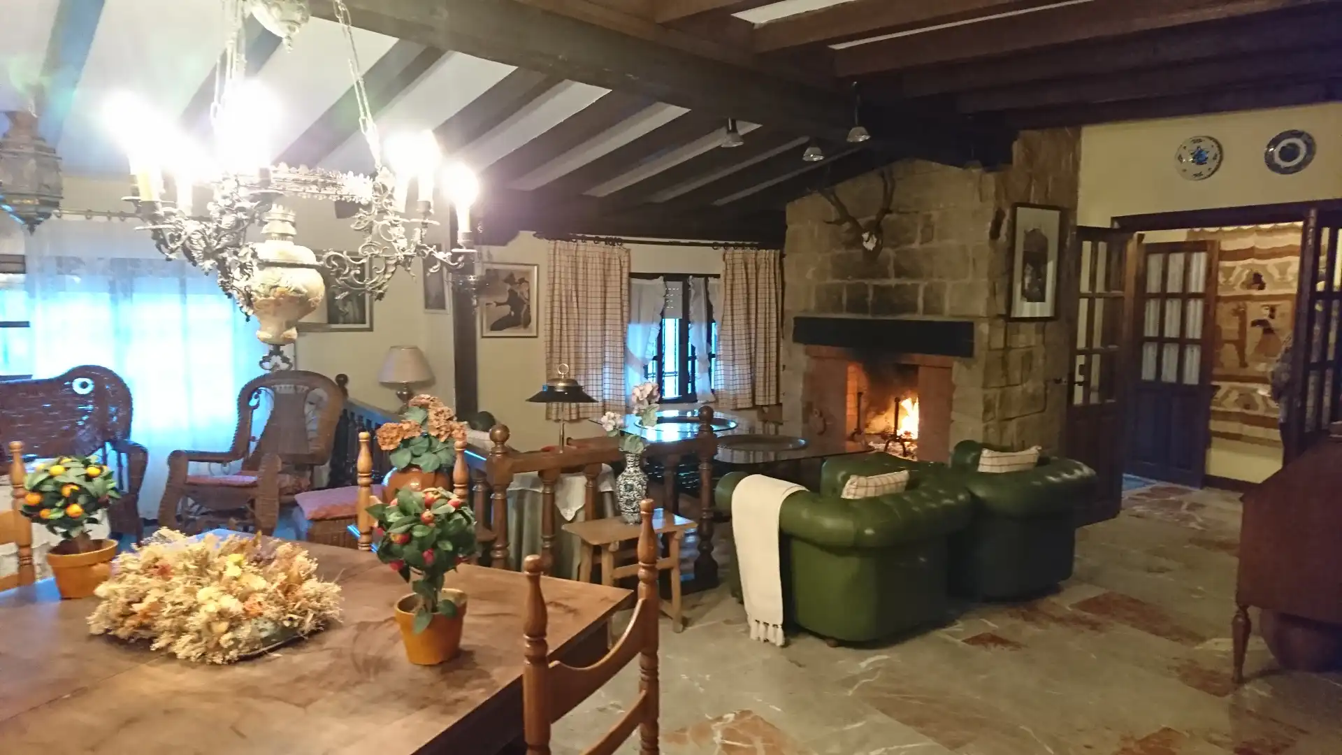 Comedor de Casa o chalet en venta en Muñana con Amueblado