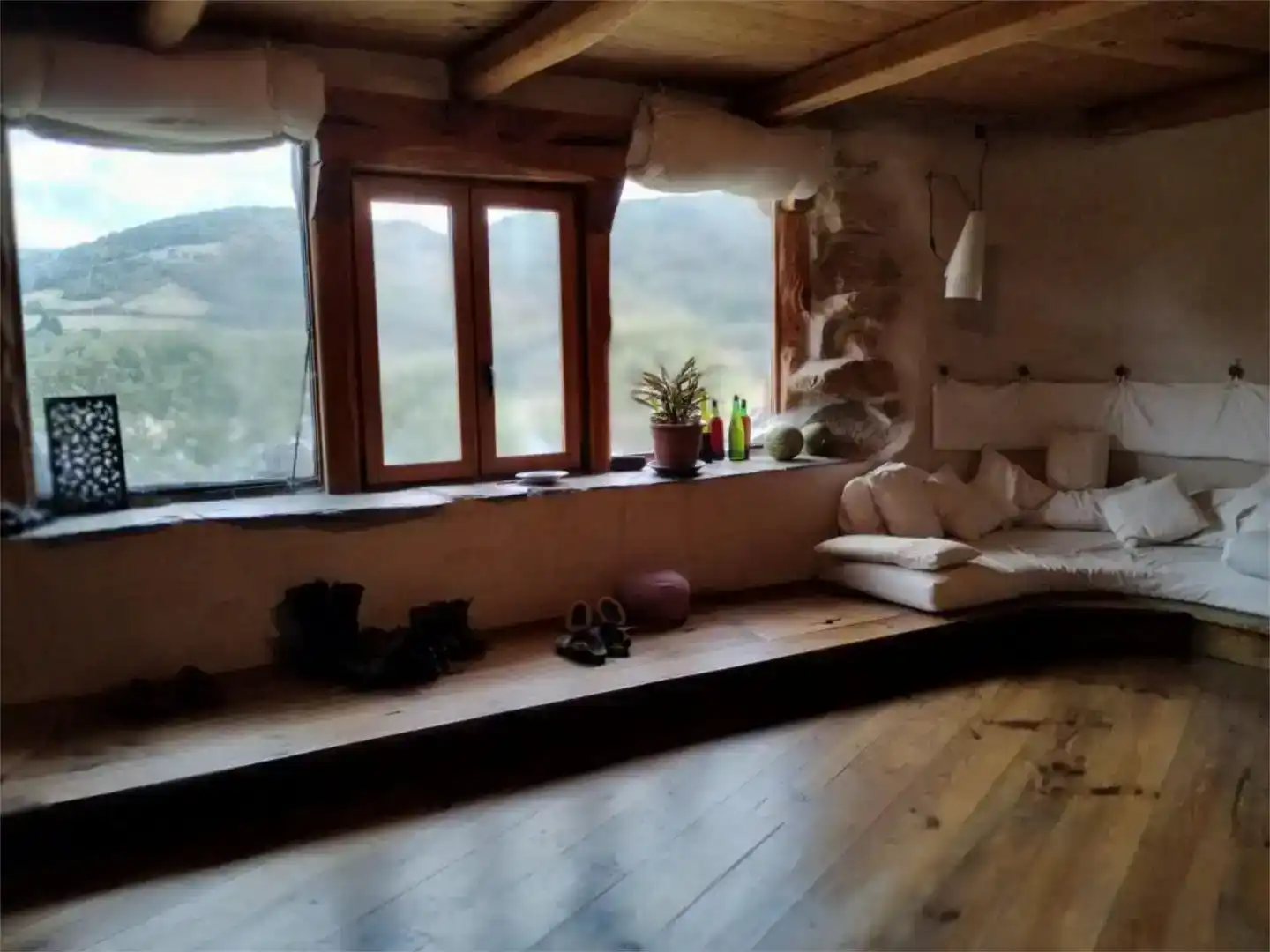 Sala de estar de Casa o chalet en venta en Chandrexa de Queixa con Jardín privado, Amueblado y Balcón