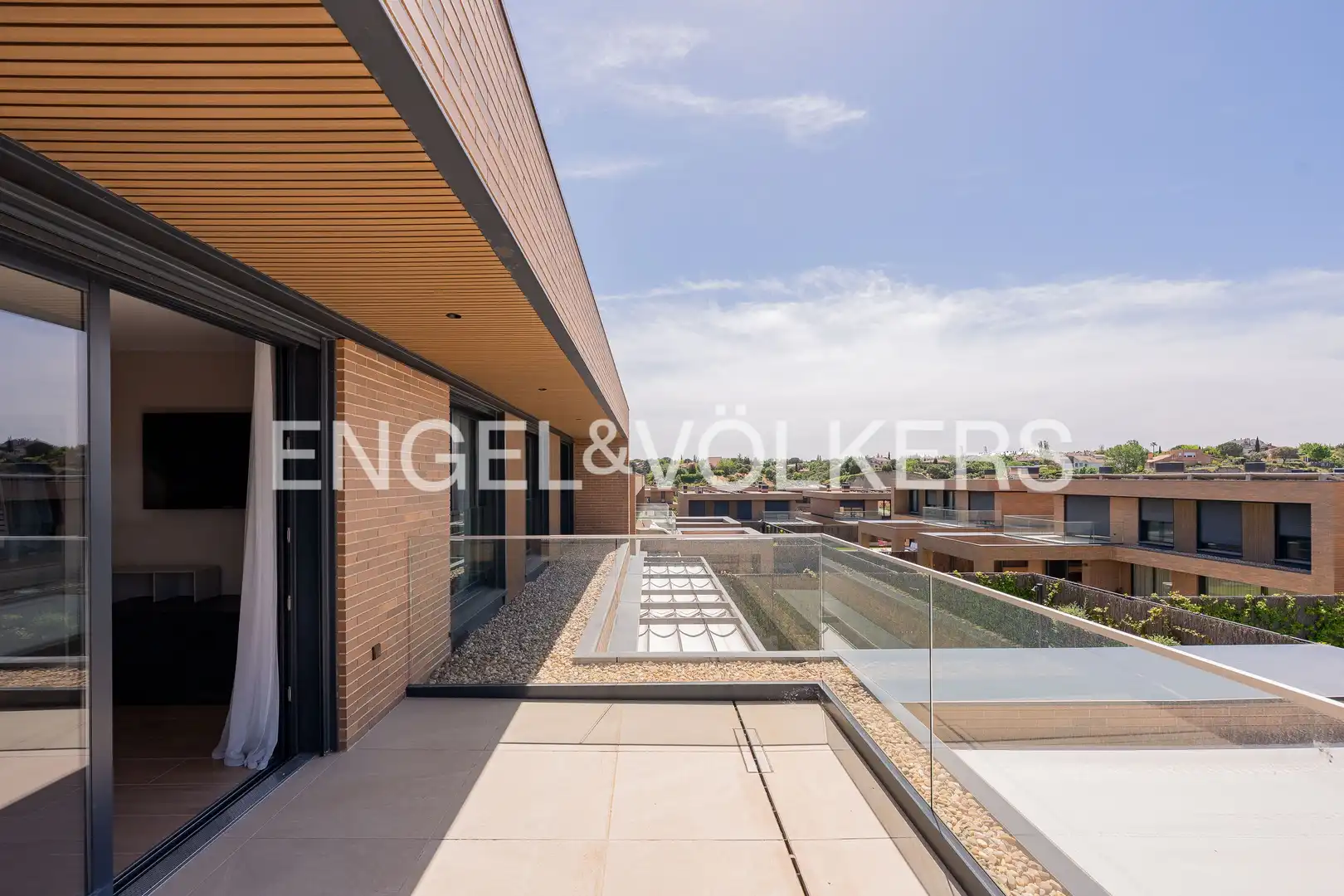 Terraza de Casa o chalet en venta en Las Rozas de Madrid con Aire acondicionado, Calefacción y Jardín privado