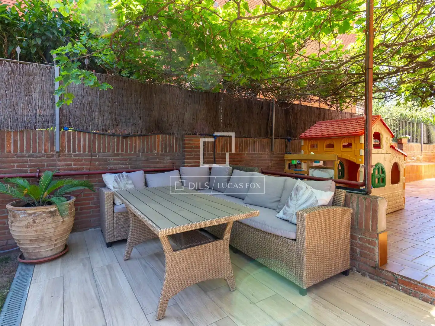 Terraza de Piso en venta en Esplugues de Llobregat con Aire acondicionado, Calefacción y Jardín privado