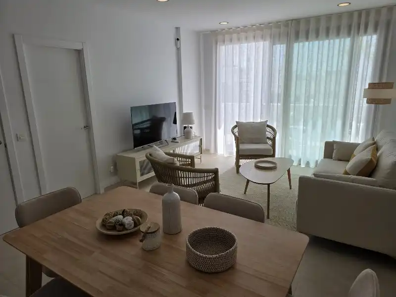 Living room of Houses for rent in Nerja  with Air Conditioner, Heating and Private garden