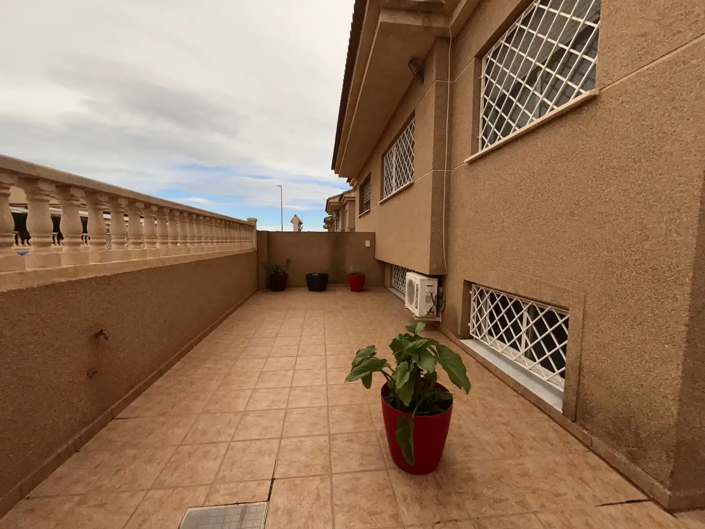 Terraza de Casa adosada en venta en Cartagena con Aire acondicionado, Calefacción y Jardín privado