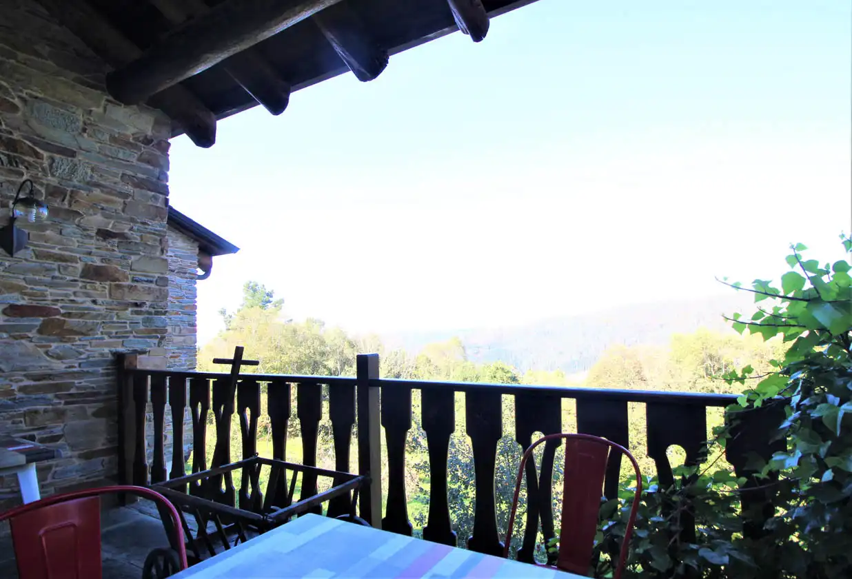 Terraza de Casa o chalet en venta en A Pontenova   con Jardín privado