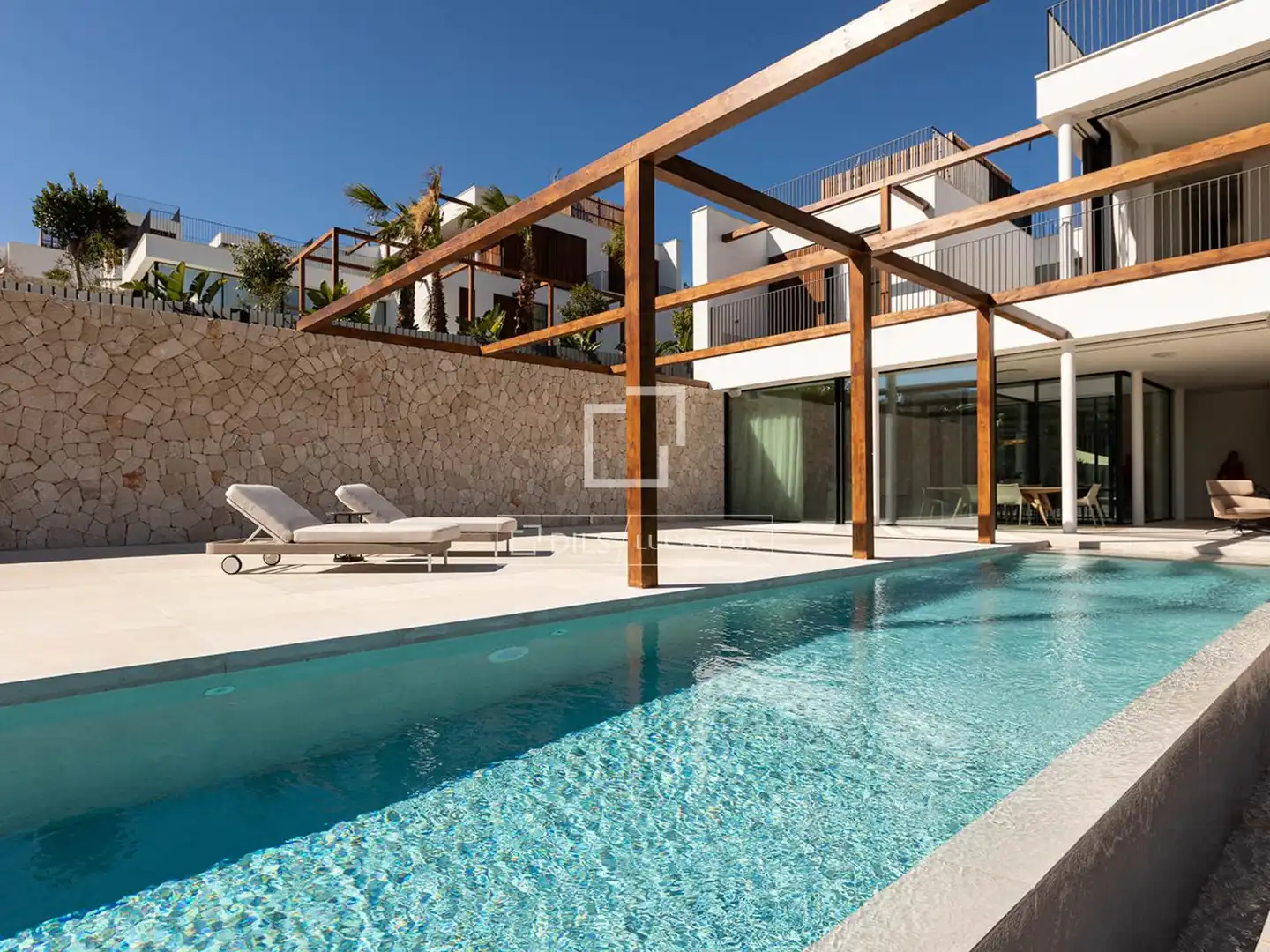 Swimming pool of Houses for sale in Calvià  with Air Conditioner, Private garden and Terrace