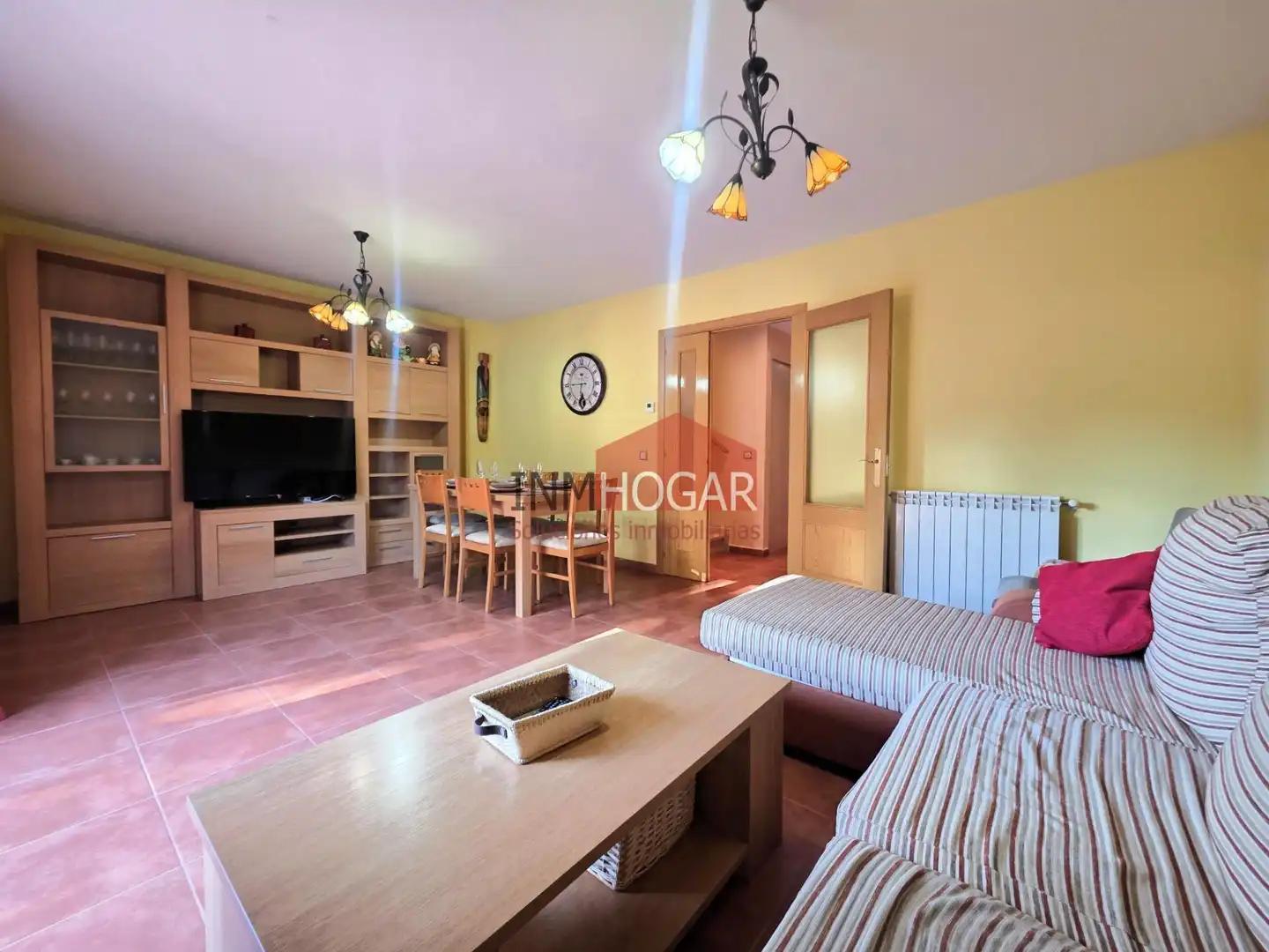 Sala de estar de Casa adosada en venta en Hervencias Altas - El Pinar