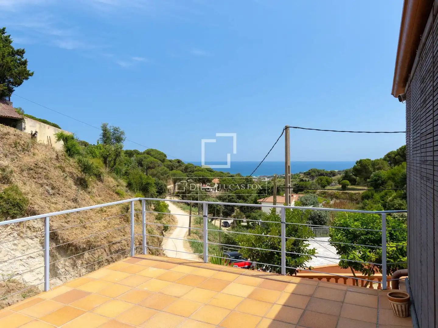 Terraza de Casa o chalet en venta en Teià con Aire acondicionado, Calefacción y Jardín privado