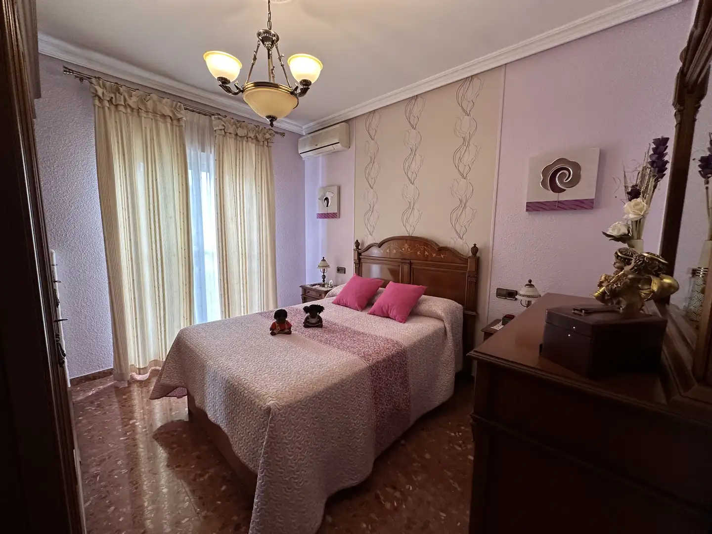Bedroom of Flat for sale in Úbeda  with Air Conditioner