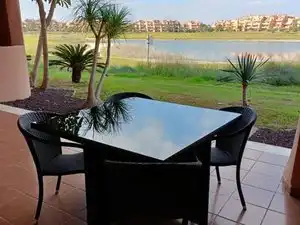 Terraza de Piso de alquiler en Torre-Pacheco con Aire acondicionado, Amueblado y Horno