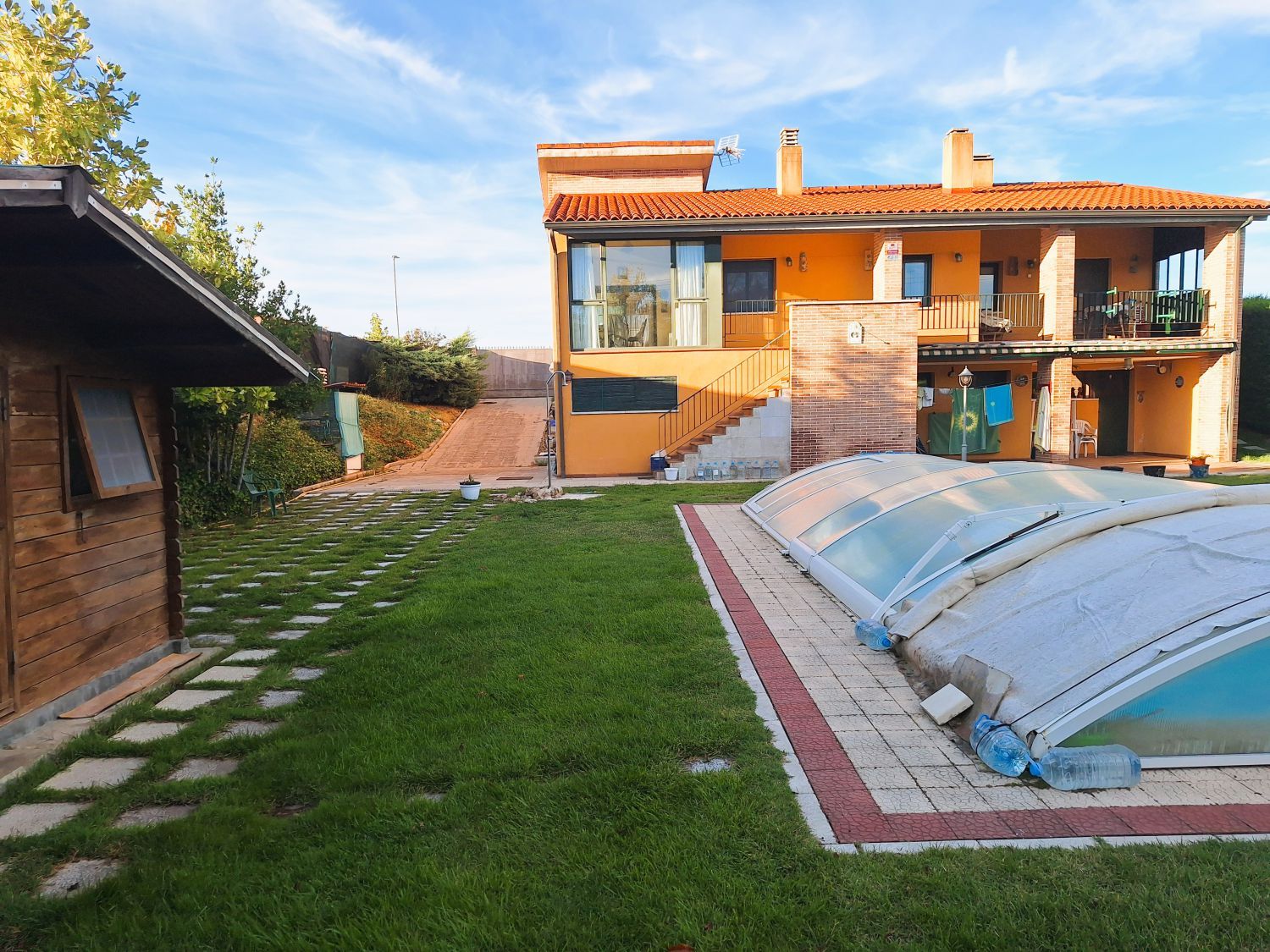 Garden of House or chalet for sale in Villanueva de Duero  with Heating, Terrace and Storage room