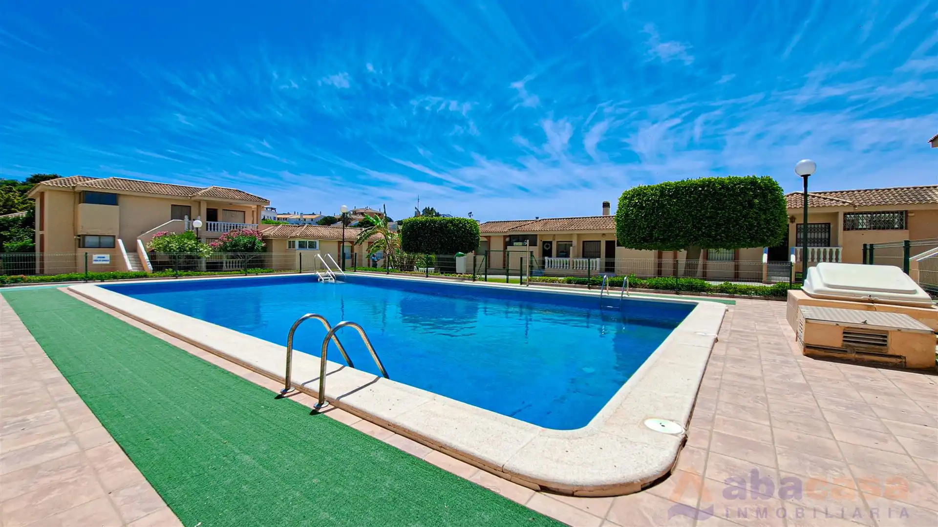 Swimming pool of Flat for sale in Cartagena  with Terrace, Furnished and Oven