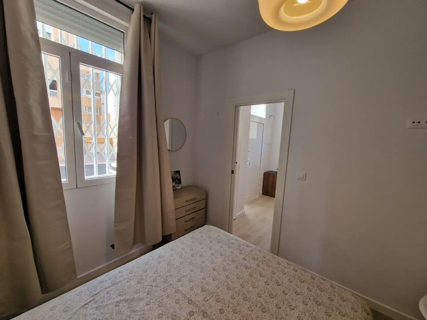 Schlafzimmer von Erdgeschoss zur Miete in Águilas mit Klimaanlage, Möbliert und Alarm