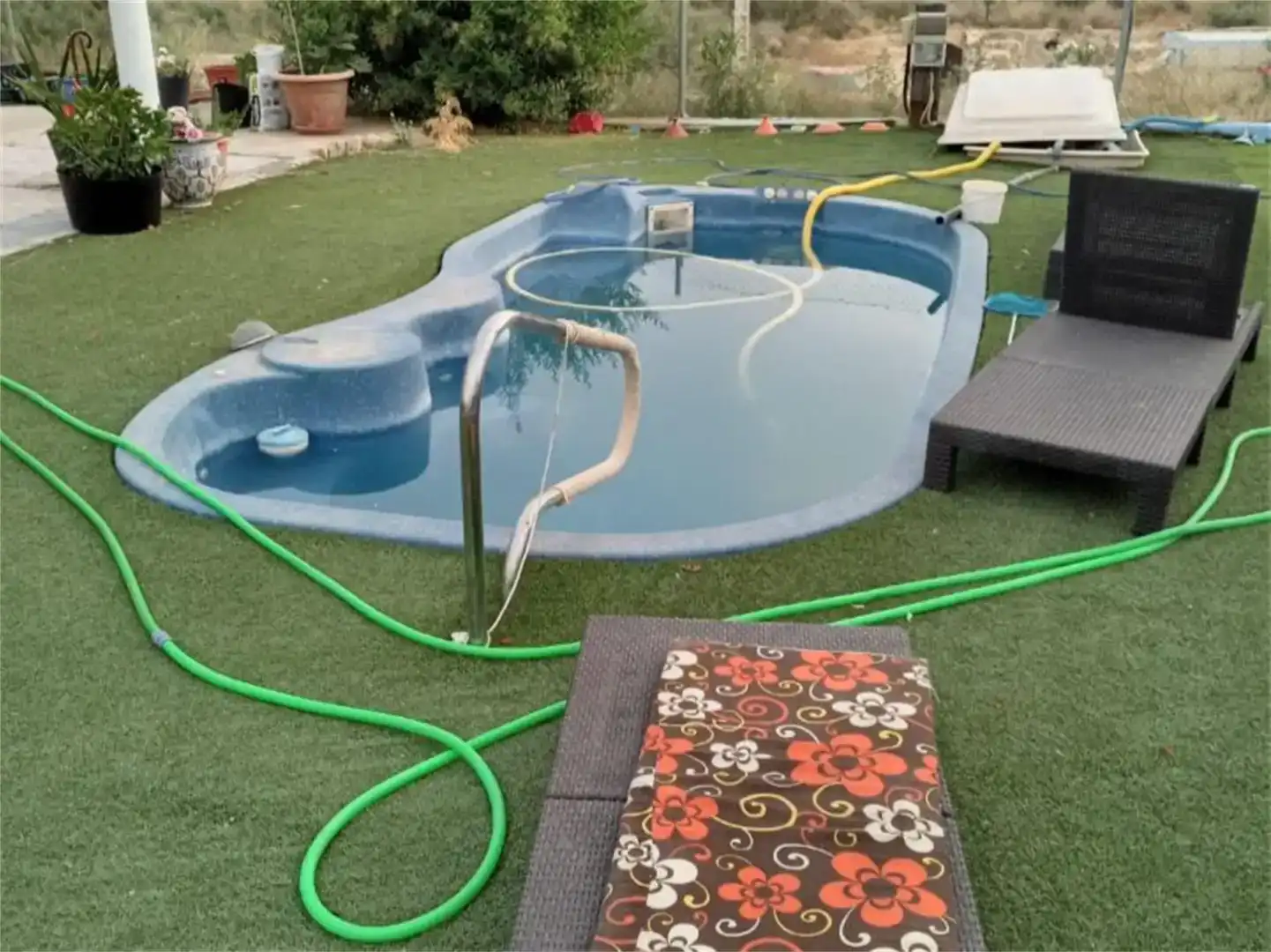 Schwimmbecken von Country house zum Verkauf in Huércal-Overa mit Klimaanlage und Schwimmbad