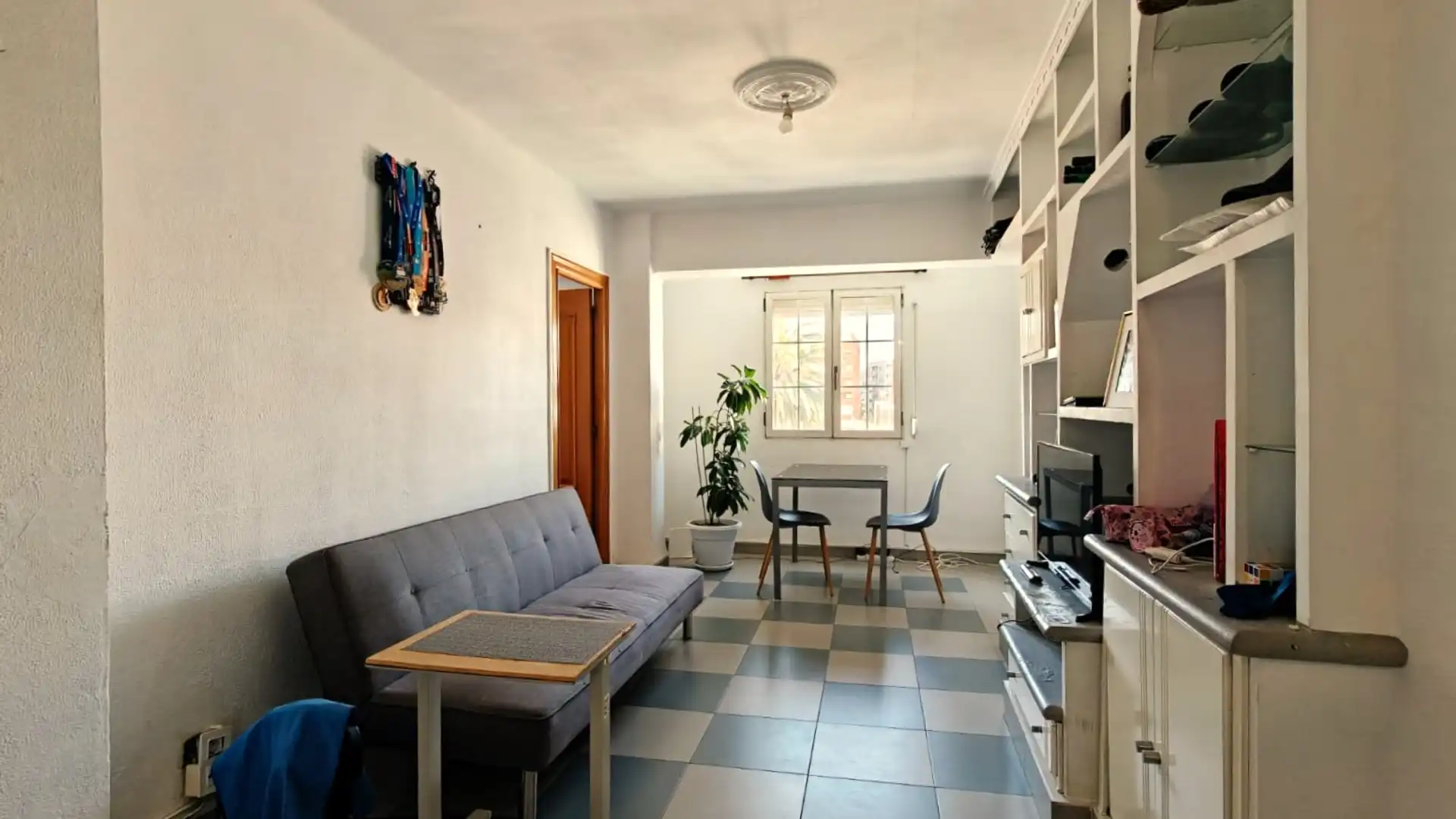 Sala d'estar de Pis en venda en  Valencia Capital amb Moblat, Forn i Rentadora