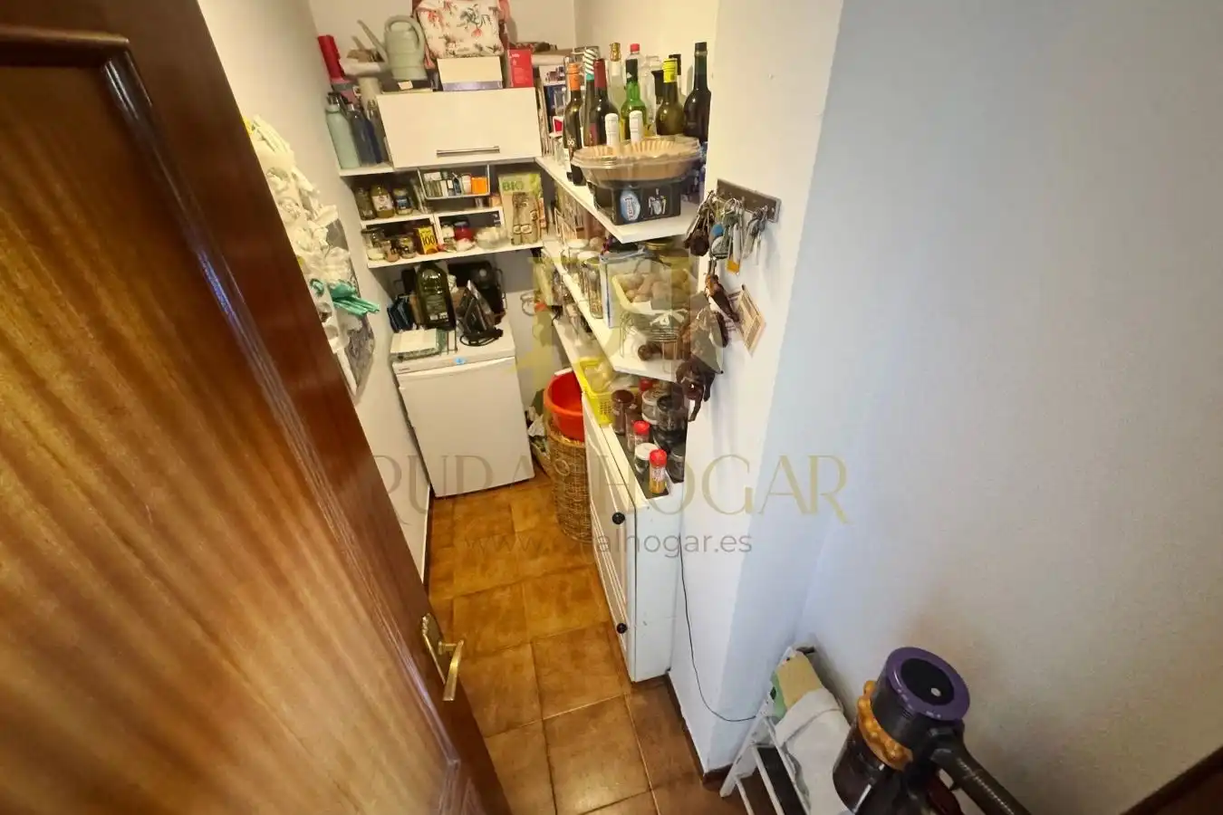 Cocina de Casa o chalet en venta en Santovenia de la Valdoncina con Calefacción, Jardín privado y Parquet