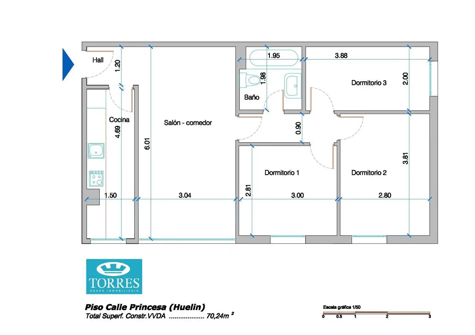 Piso con ascensor en venta en PRINCESA, imagen 35
