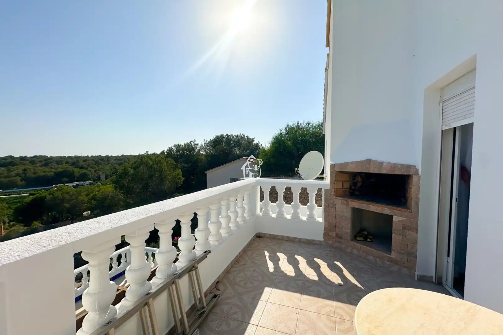 Terrasse von Country house zur Miete in Pilar de la Horadada mit Privatgarten, Terrasse und Abstellraum