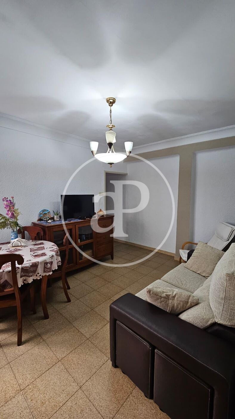 Living room of Flat to rent in Silla  with Heating and Furnished