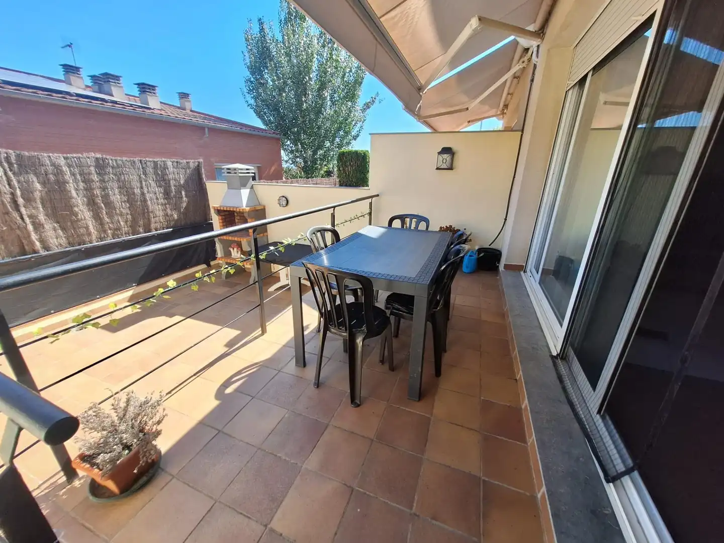 Terrassa de Casa adosada en venda en Castellar del Vallès amb Aire condicionat, Calefacció i Terrassa