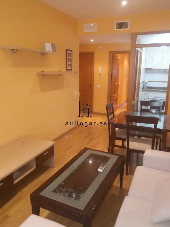 Sala d'estar de Apartament de lloguer en Badajoz amb Traster i Moblat
