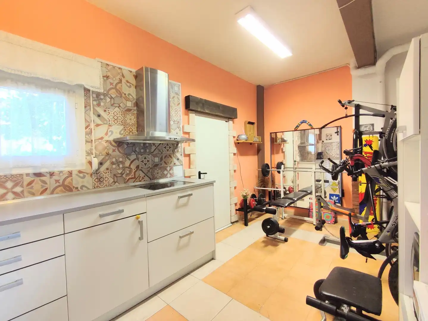 Cocina de Casa adosada en venta en Aoiz / Agoitz con Aire acondicionado, Calefacción y Terraza