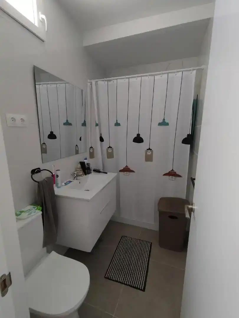 Baño de Casa adosada en venta en Málaga con Aire acondicionado, Parquet y Amueblado