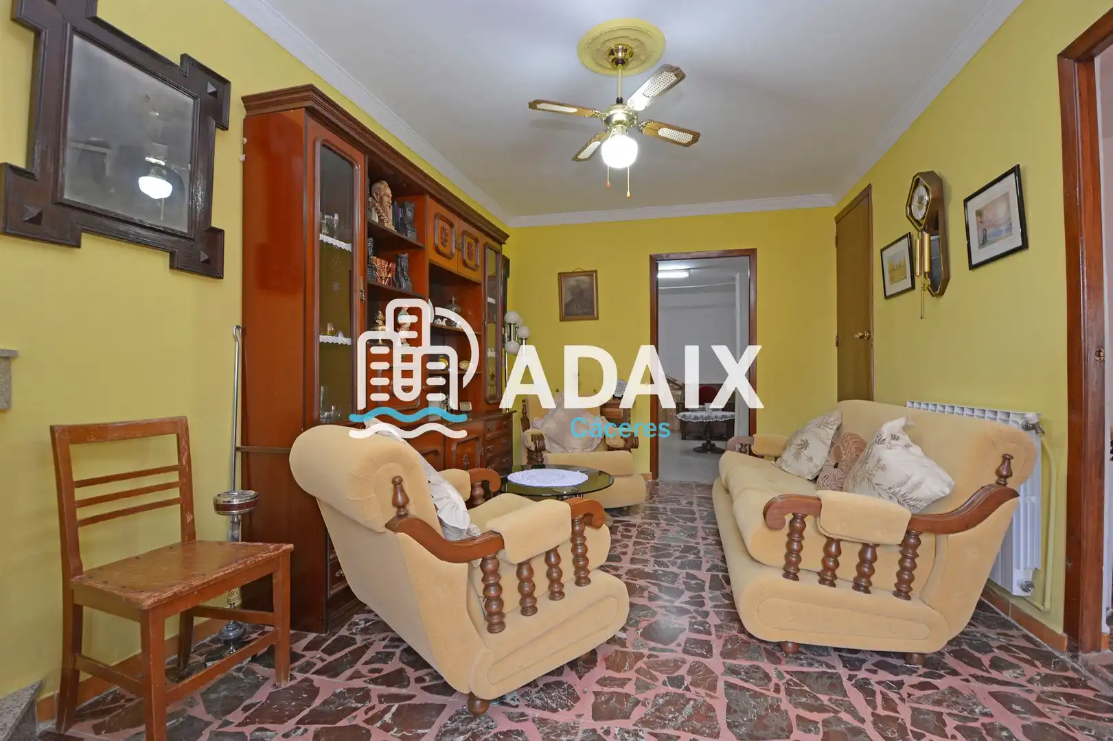 Jardín de Casa adosada en venta en Aldea del Cano con Calefacción, Terraza y Trastero