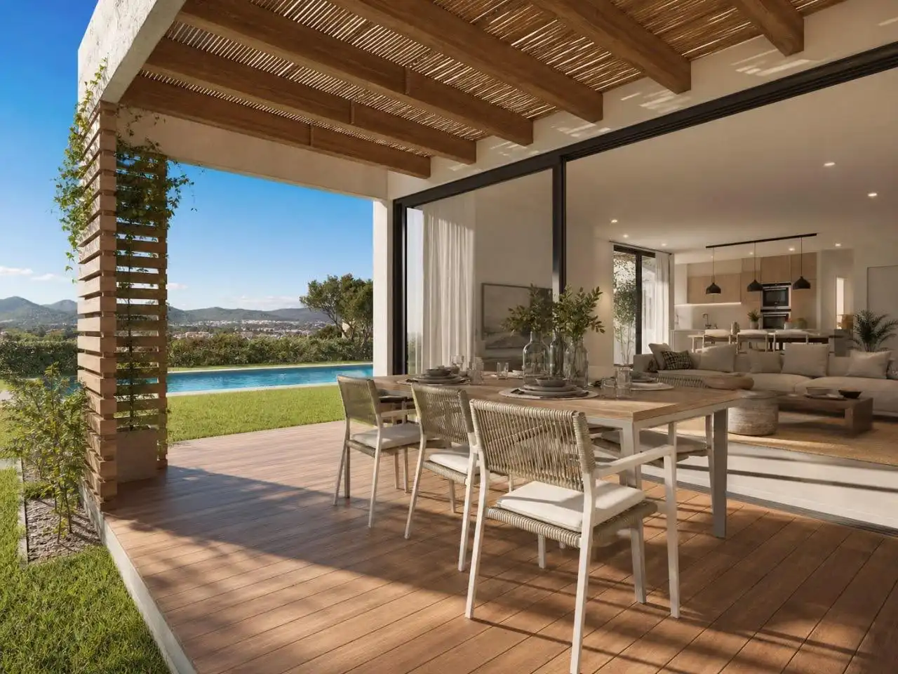 Terrassa de Casa o xalet en venda en Roses amb Aire condicionat, Calefacció i Jardí privat