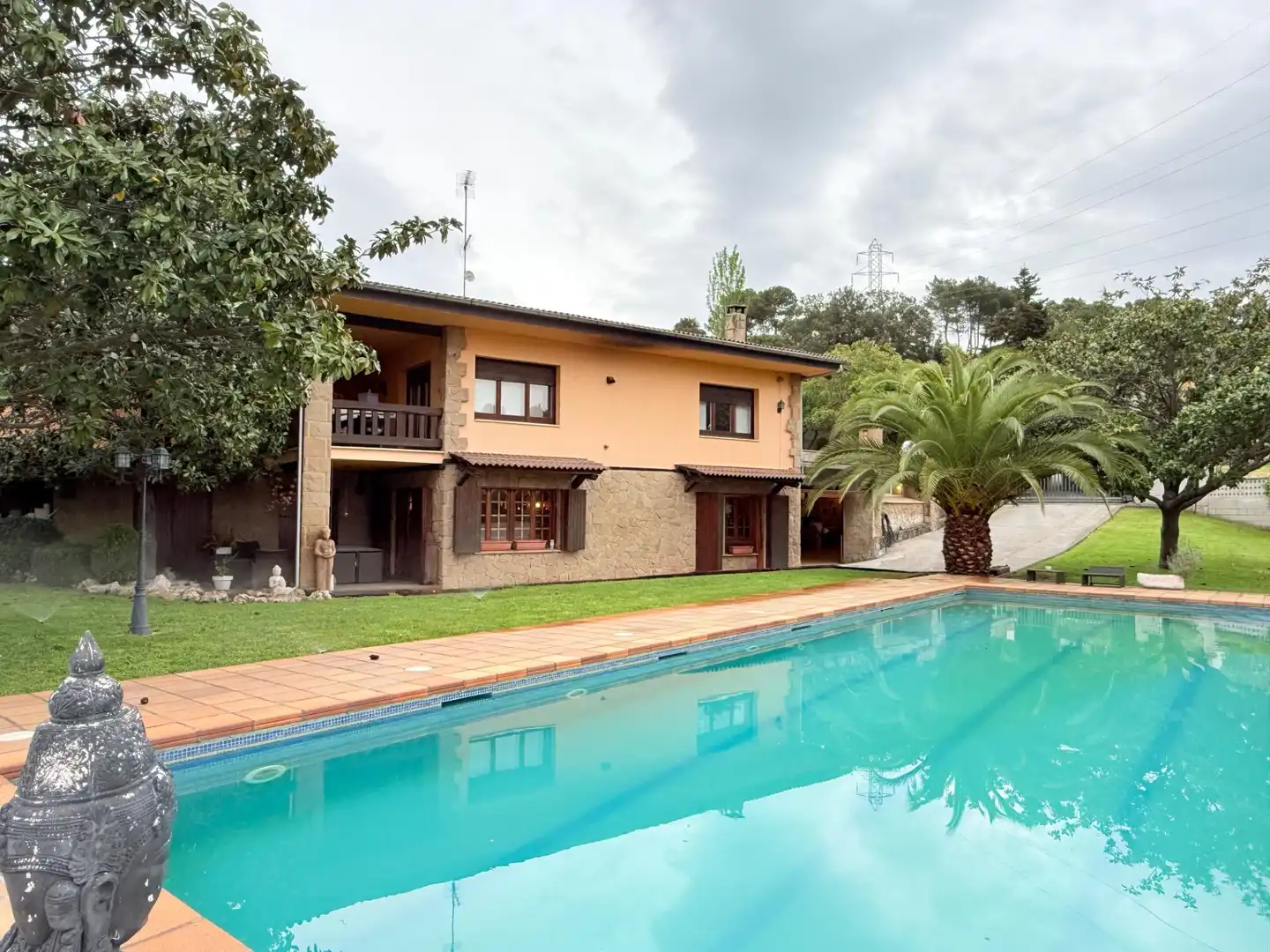 Swimming pool of Houses for sale in Calders  with Air Conditioner, Heating and Private garden