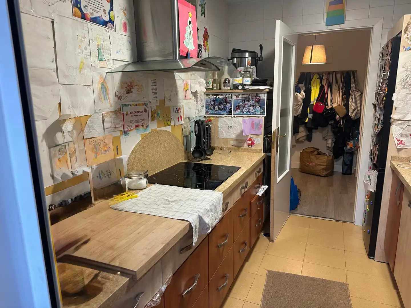 Cocina de Piso en venta en Sevilla con Aire acondicionado, Jardín privado y Terraza