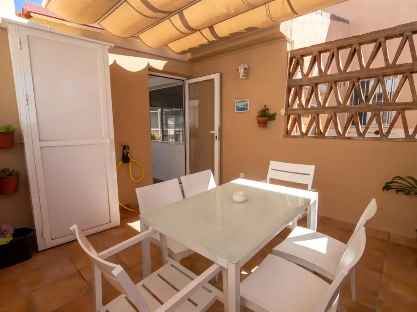 Terrasse von Dachboden zur Miete in Rincón de la Victoria mit Klimaanlage, Abstellraum und Möbliert
