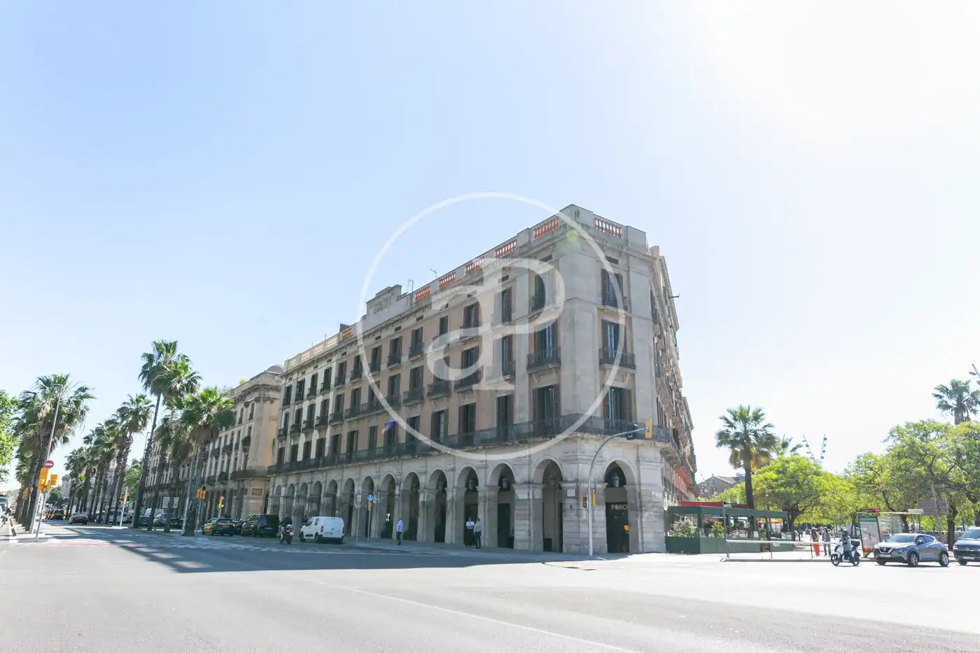 Exterior view of Flat for sale in Barcelona  with Air Conditioner, Heating and Private garden