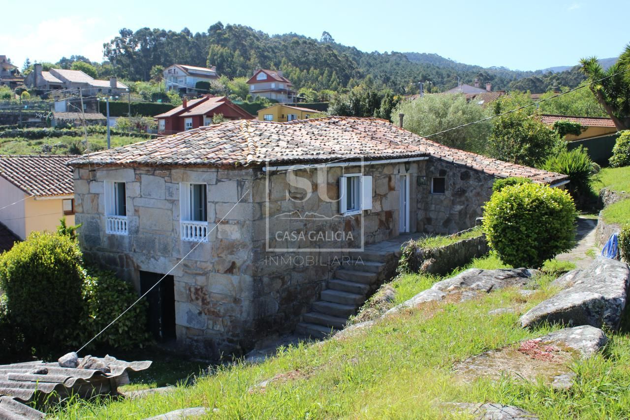Exterior view of Country house for sale in Baiona  with Private garden and Storage room
